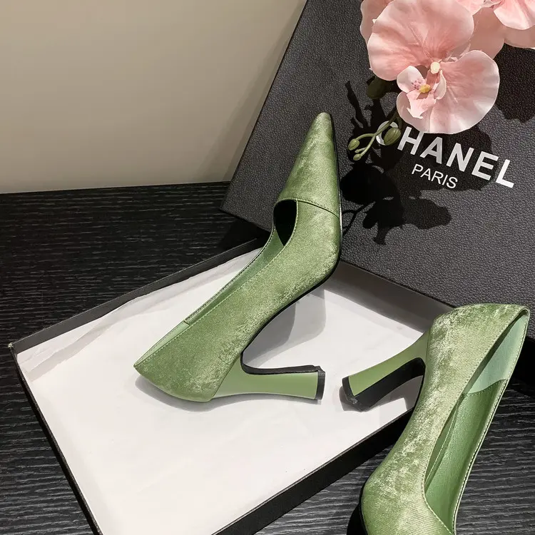 Apricot Korea Style Women's Pumps Genuine Leather Slip-Ons (26).jpg