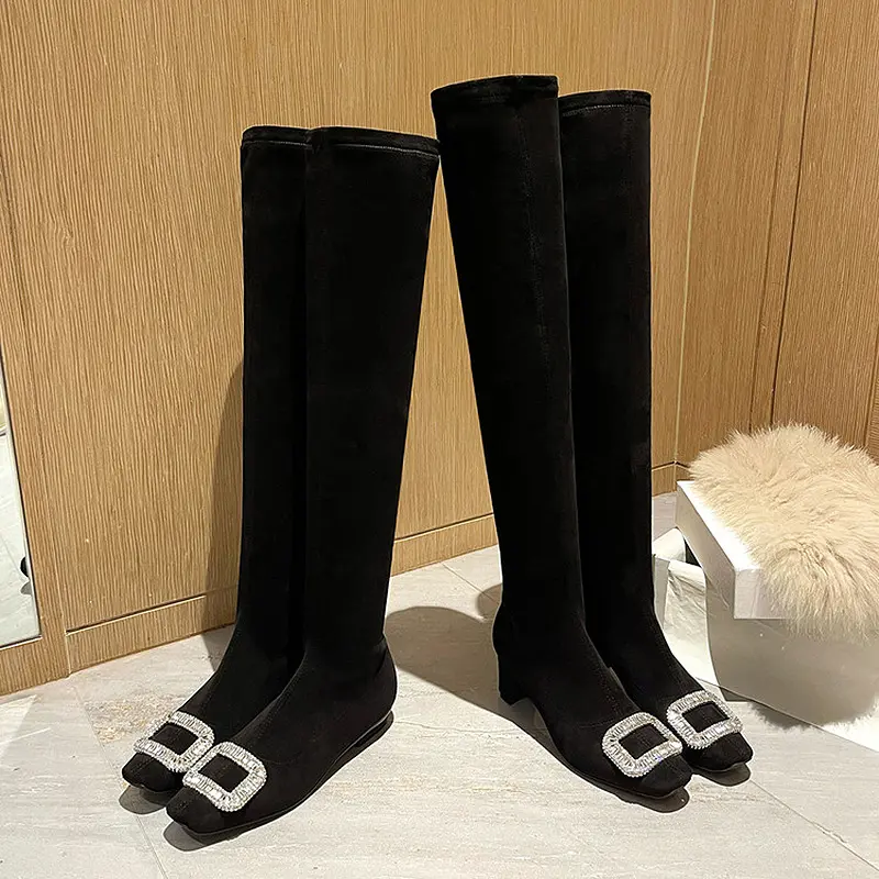 Black Velvet Rhinestone Over-the-Knee Stiletto Boots (10).jpg