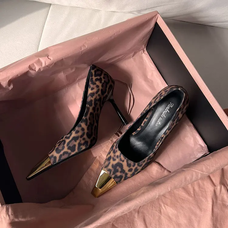 Luxury Handmade Black Court Shoes for Women 7cm Heels (15).jpg