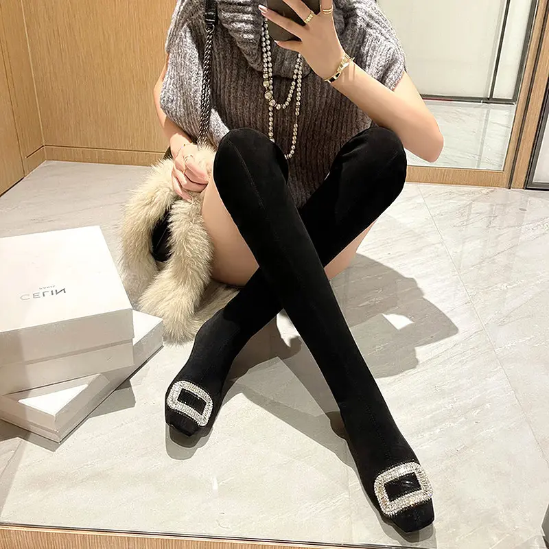 Black Velvet Rhinestone Over-the-Knee Stiletto Boots (20).jpg