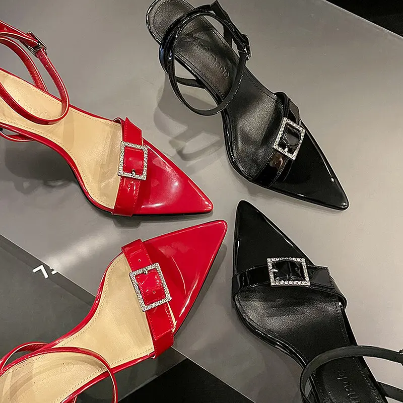 Women's 8cm stiletto pointed-toe sheepskin sandals (10).jpg