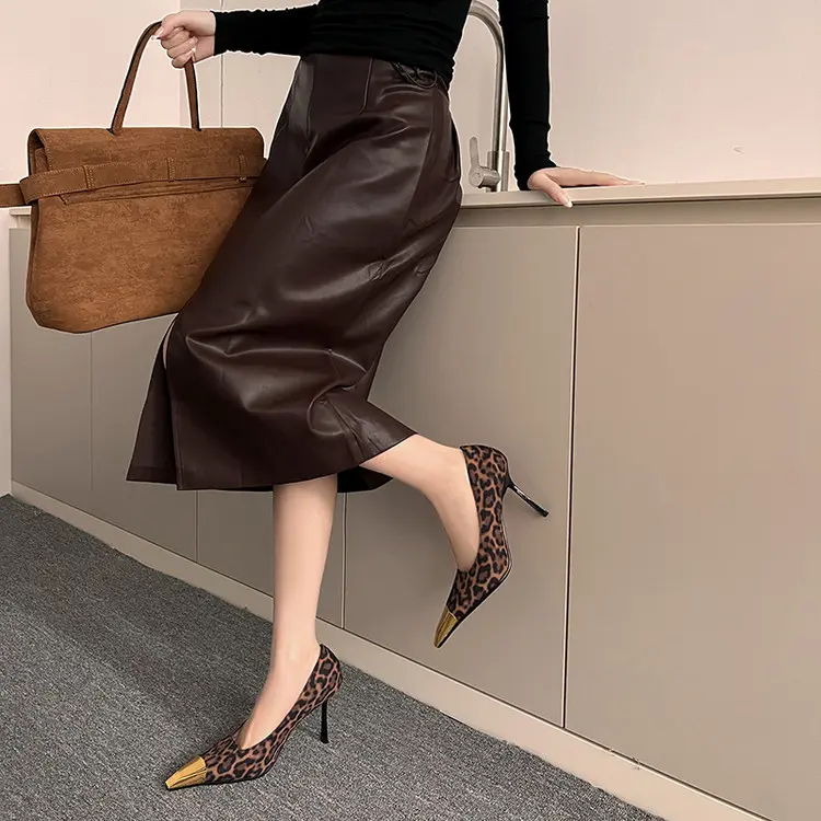 Luxury Handmade Black Court Shoes for Women 7cm Heels (26).jpg