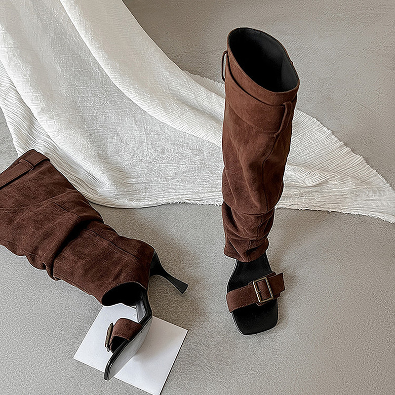 Spice Girl Style Open-Toe Knee-high Summer Boots (6).jpg