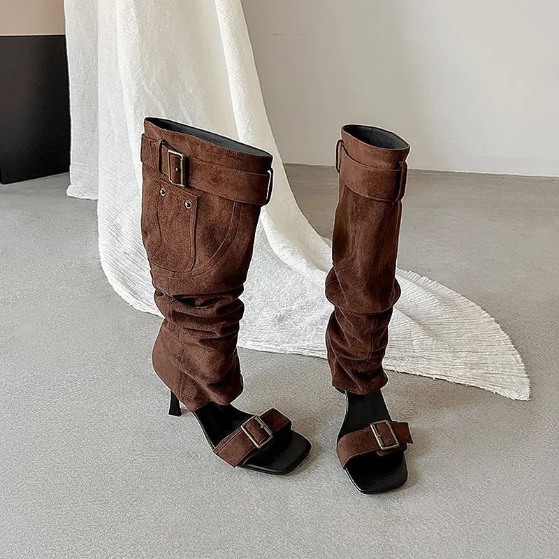 Spice Girl Style Open-Toe Knee-high Summer Boots (4).jpg