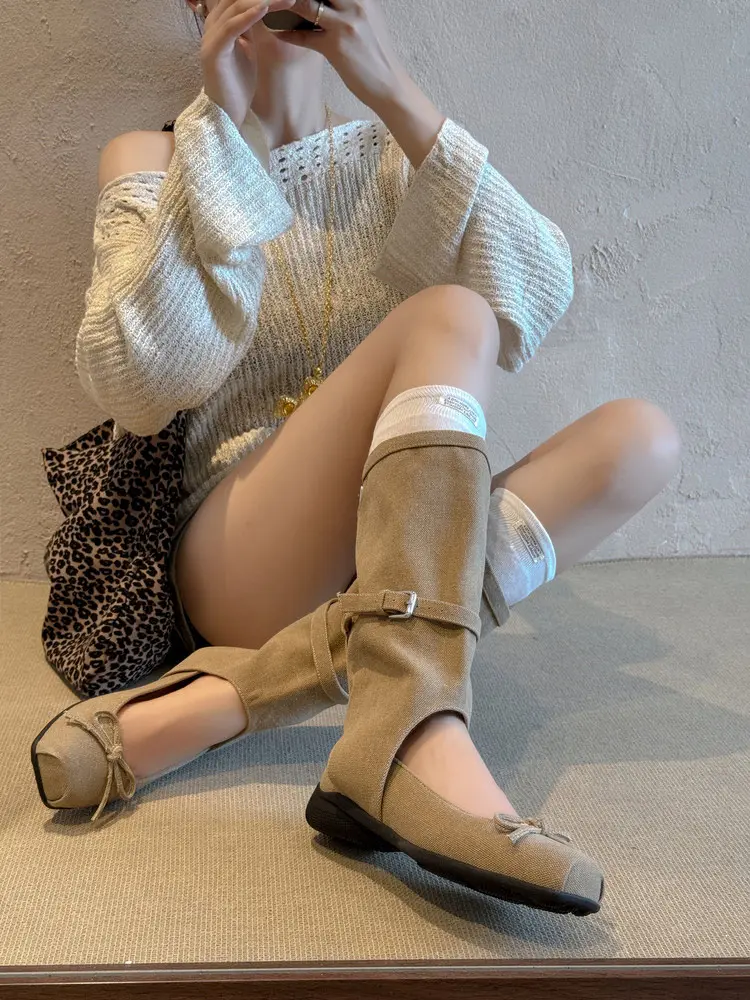 Mid-calf Boots f9006 (36)