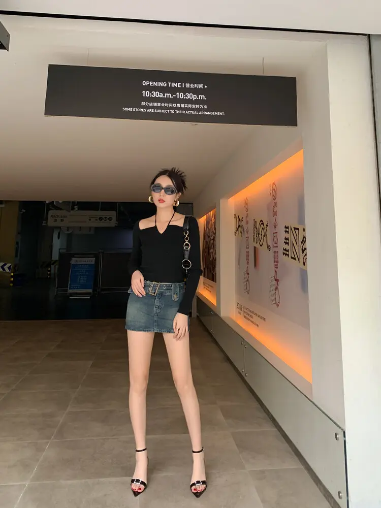 Women's 8cm stiletto pointed-toe sheepskin sandals  (3)