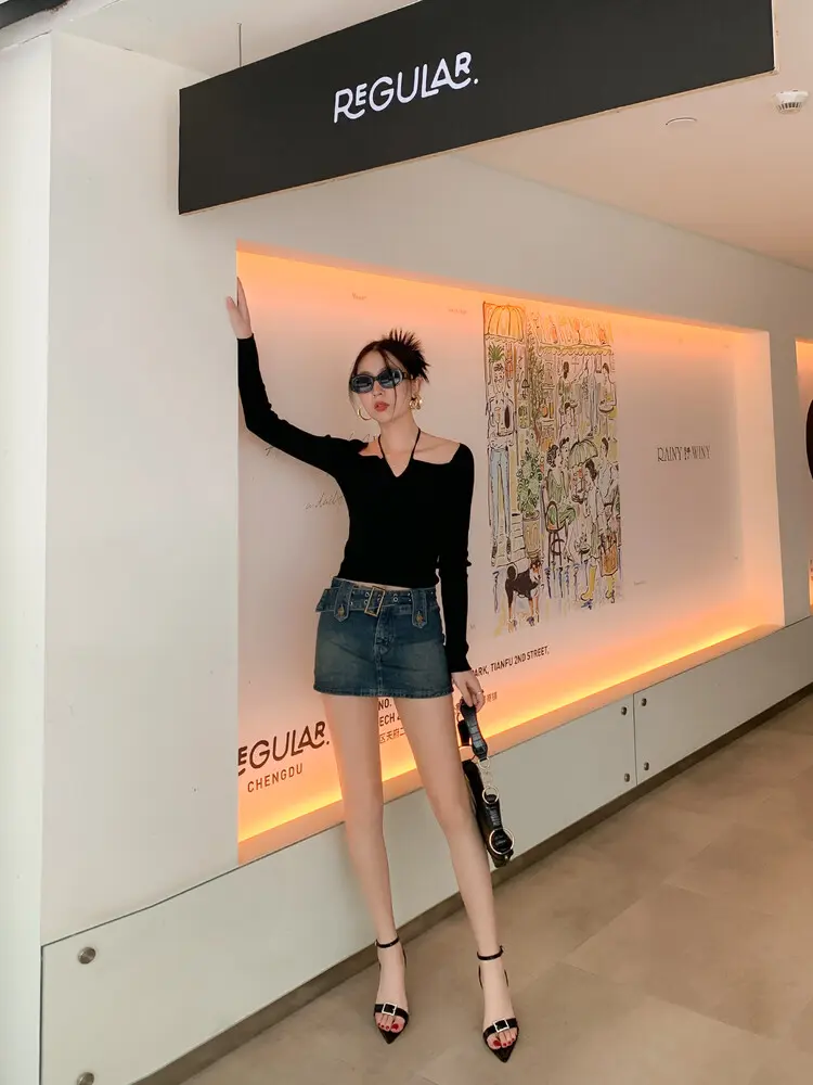 Women's 8cm stiletto pointed-toe sheepskin sandals  (5)