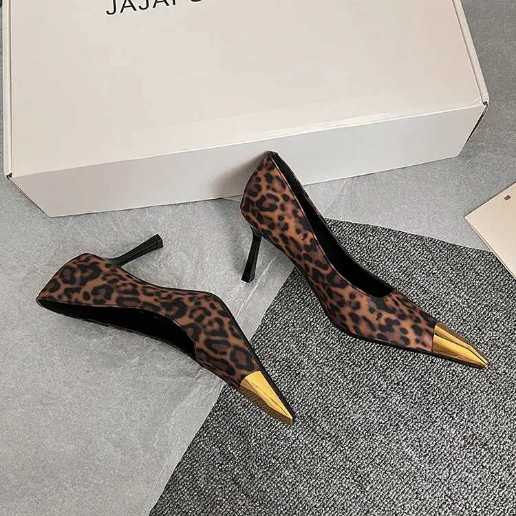 Luxury Handmade Black Court Shoes for Women 7cm Heels (2).jpg