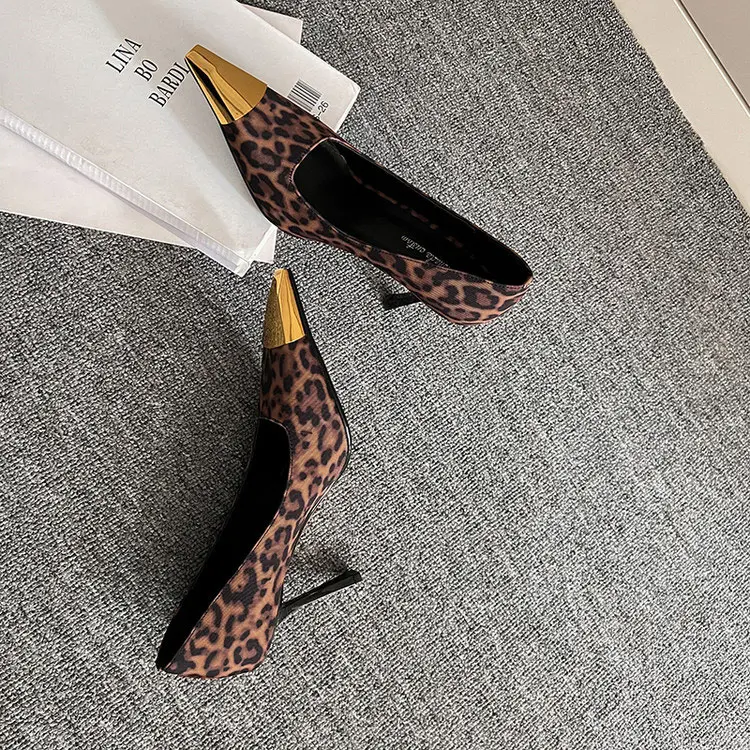 Luxury Handmade Black Court Shoes for Women 7cm Heels (14).jpg